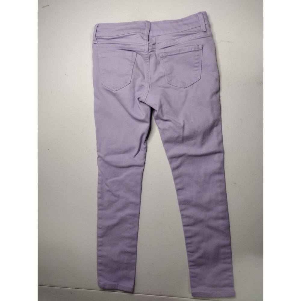 GAP Kids Girls Purple Super‎ Skinny Stretch Denim Jeans Size 7 - Picture 2 of 5